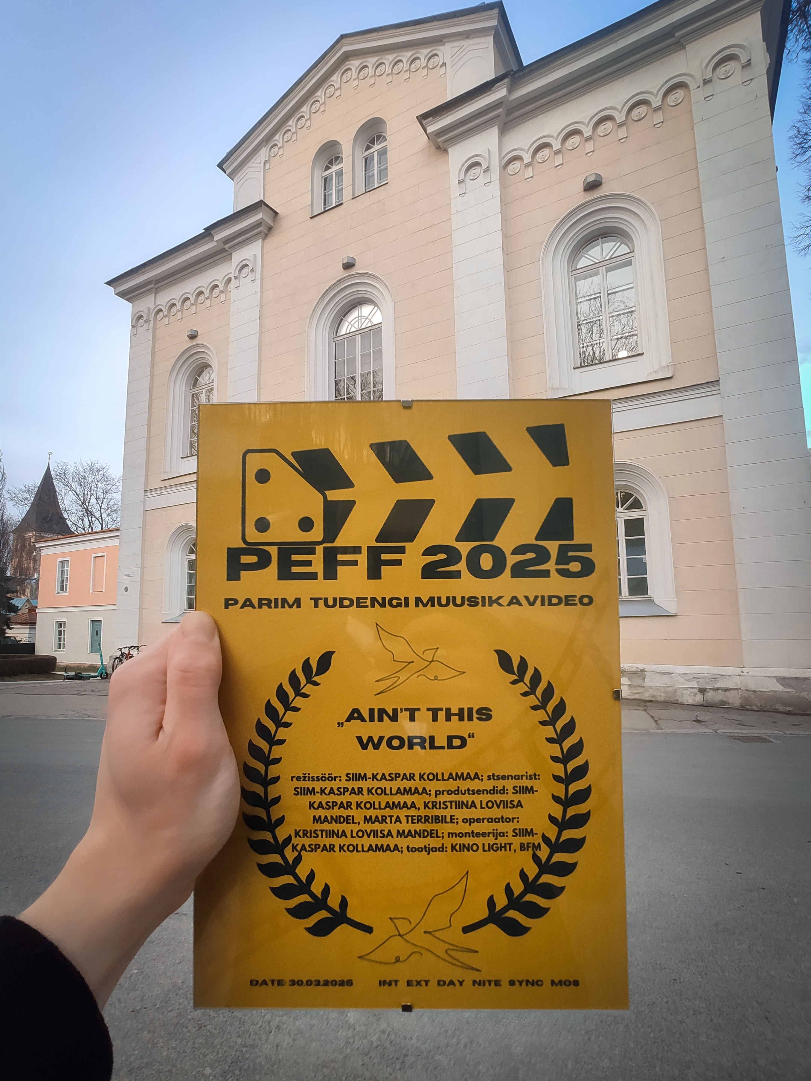 ‘Ain’t This World’ won Best Music Video 2025 at PEFF